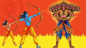 The Victory of Lord Rama over Ravana