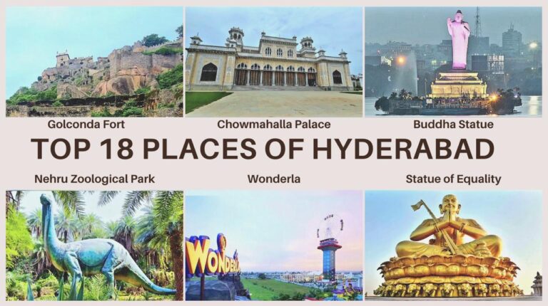 Top 18 Places of Hyderabad